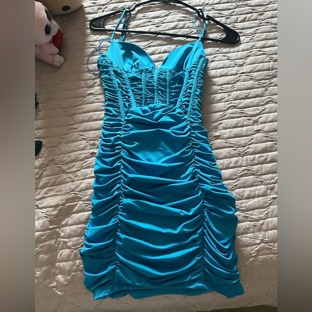Zara Mini Dress - Blue